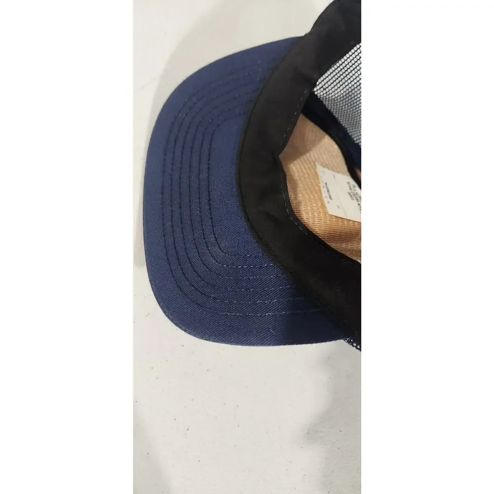 Vintage Webelos Cub Scout Hat Official Boys Blue Merit Badge Snapback Made USA